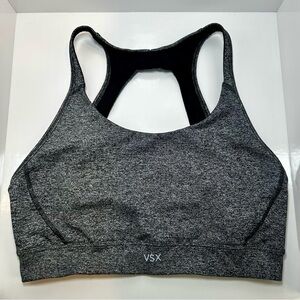 VSX Sport Victoria Secret Grey Sports Bra, Size Medium, EUC